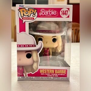 Mattel Western Barbie Funko Pop with White Hat